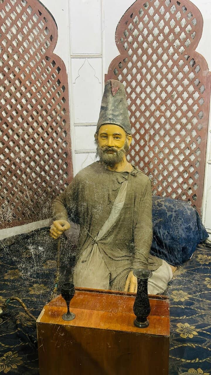 Ghalib's Statue and Artifacts