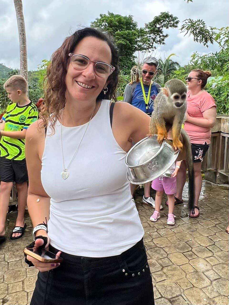Squirrel Monkey Interaction