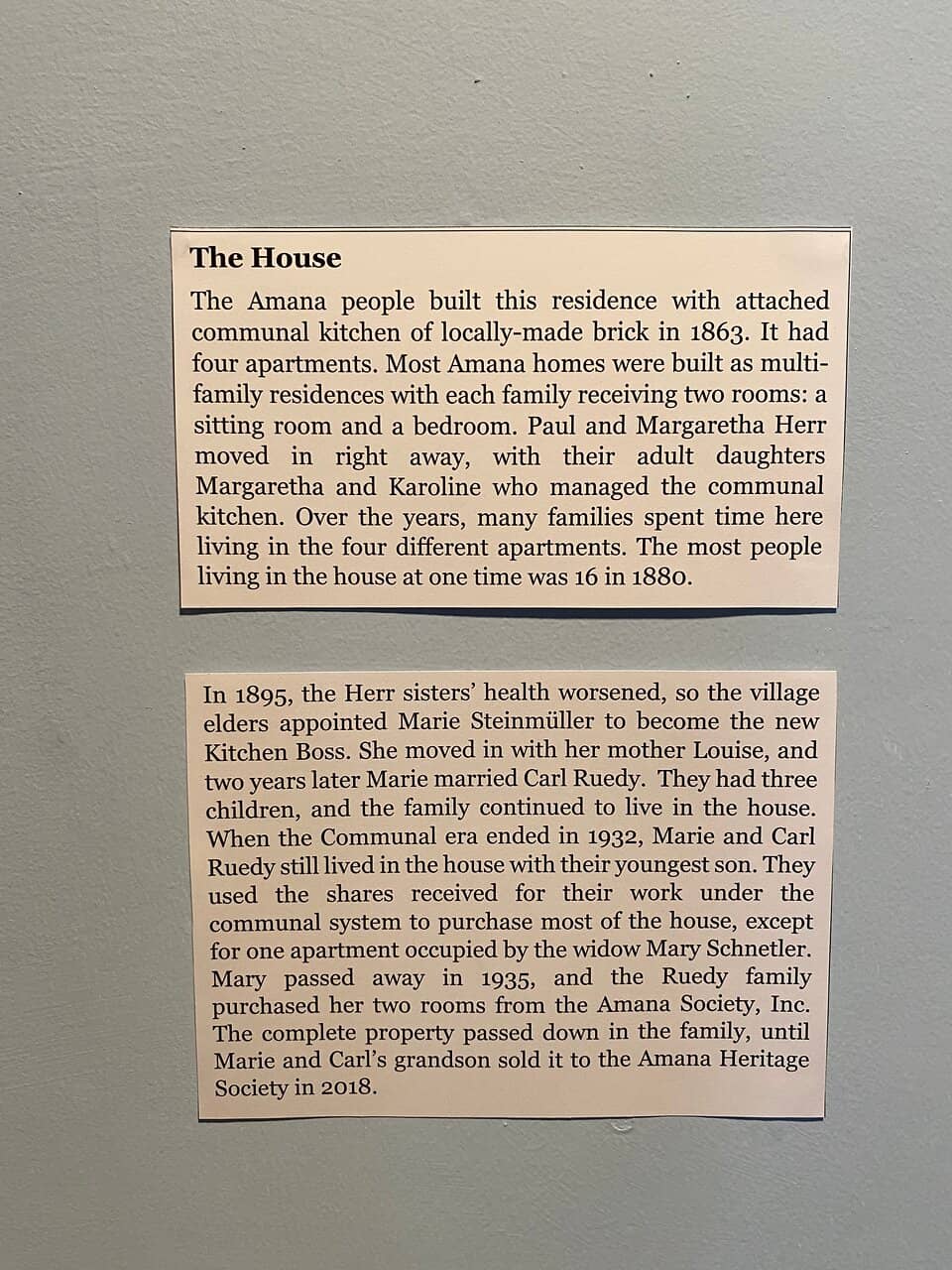 Amana Furniture Shops