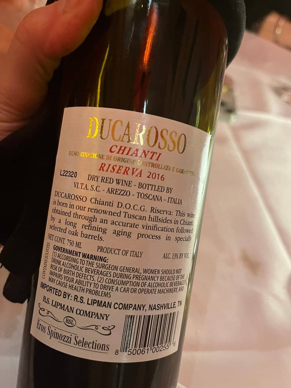 Exceptional Wine Selection