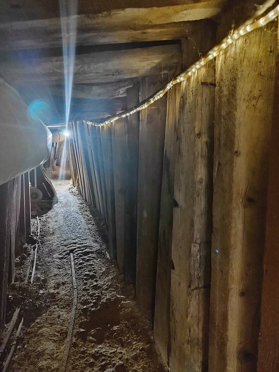 Authentic Mining Tools Display