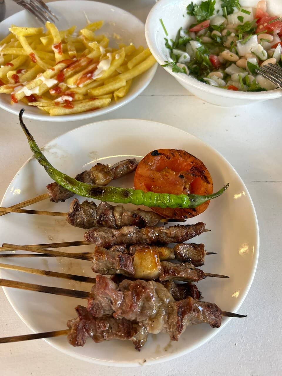 Delicious Cop Sis Kebabs