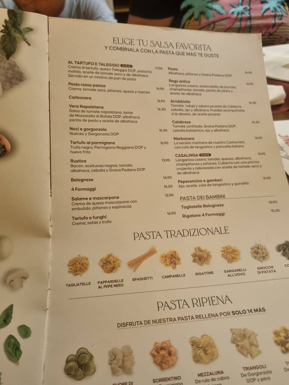 Accommodating to Dietary Needs