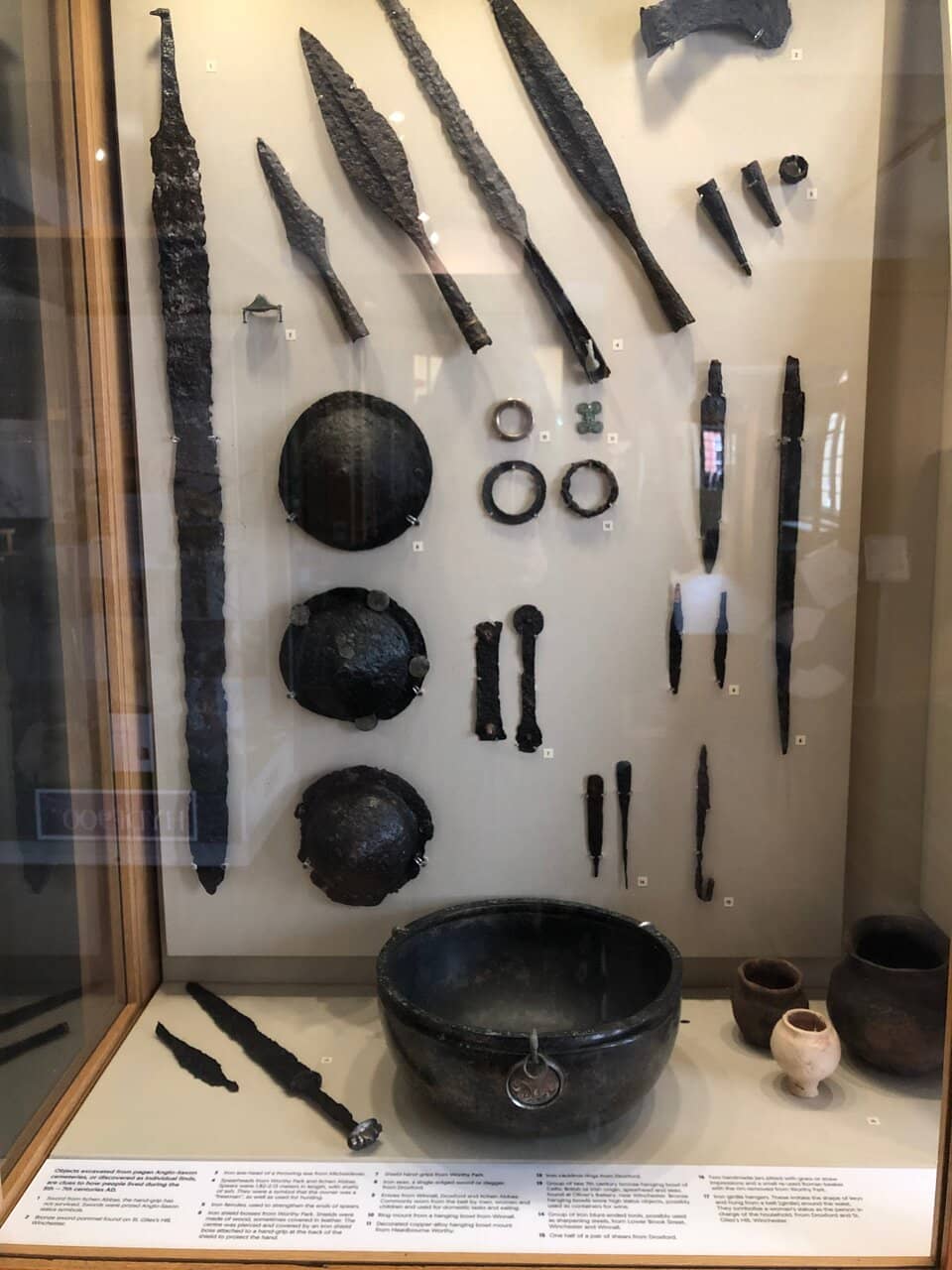 Artifacts from Roman to Medieval Eras