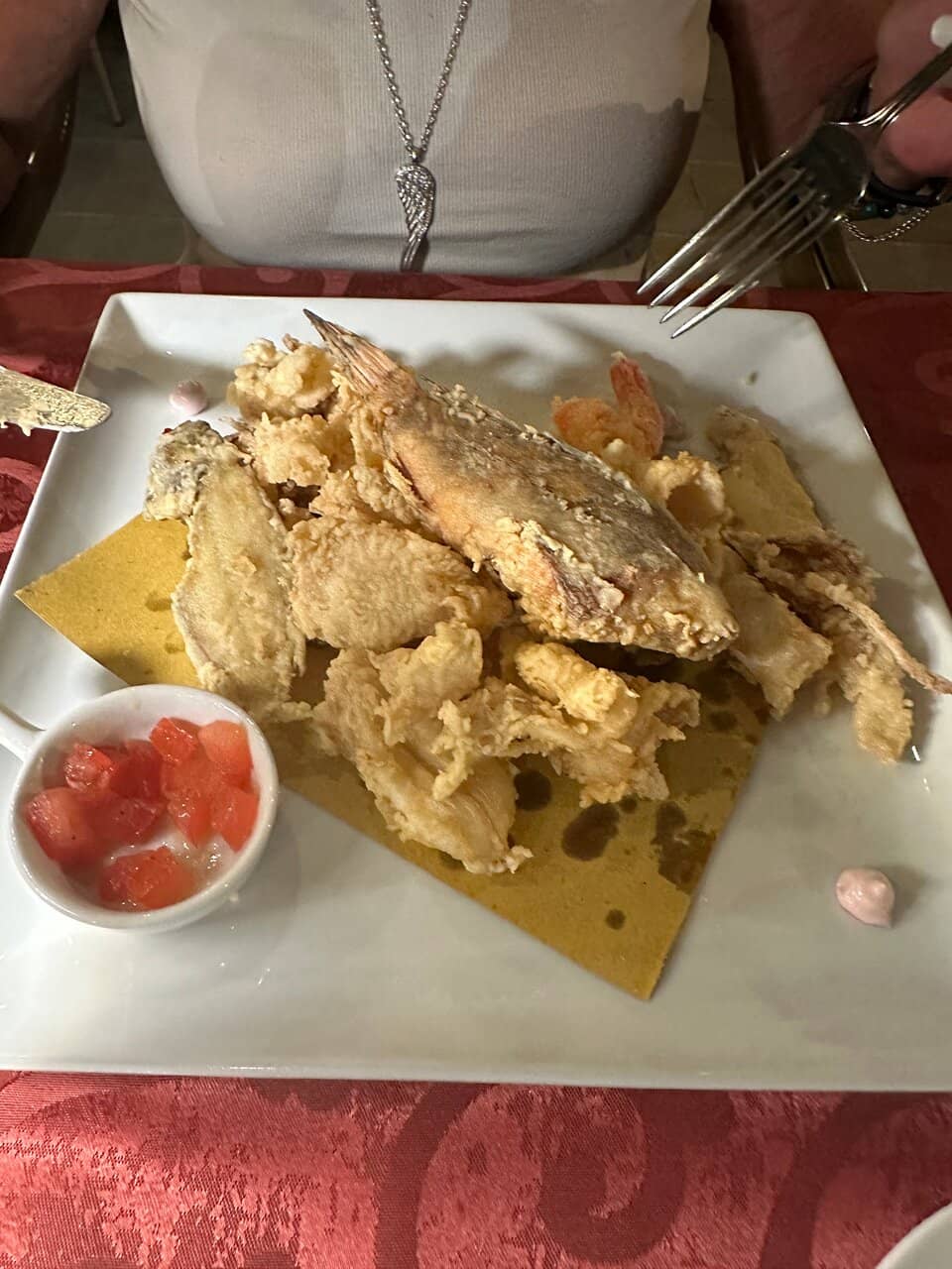 Delicious Land and Sea Cuisine