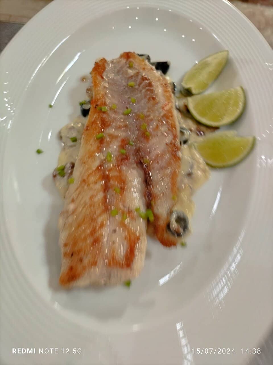 Filete de pescado grille