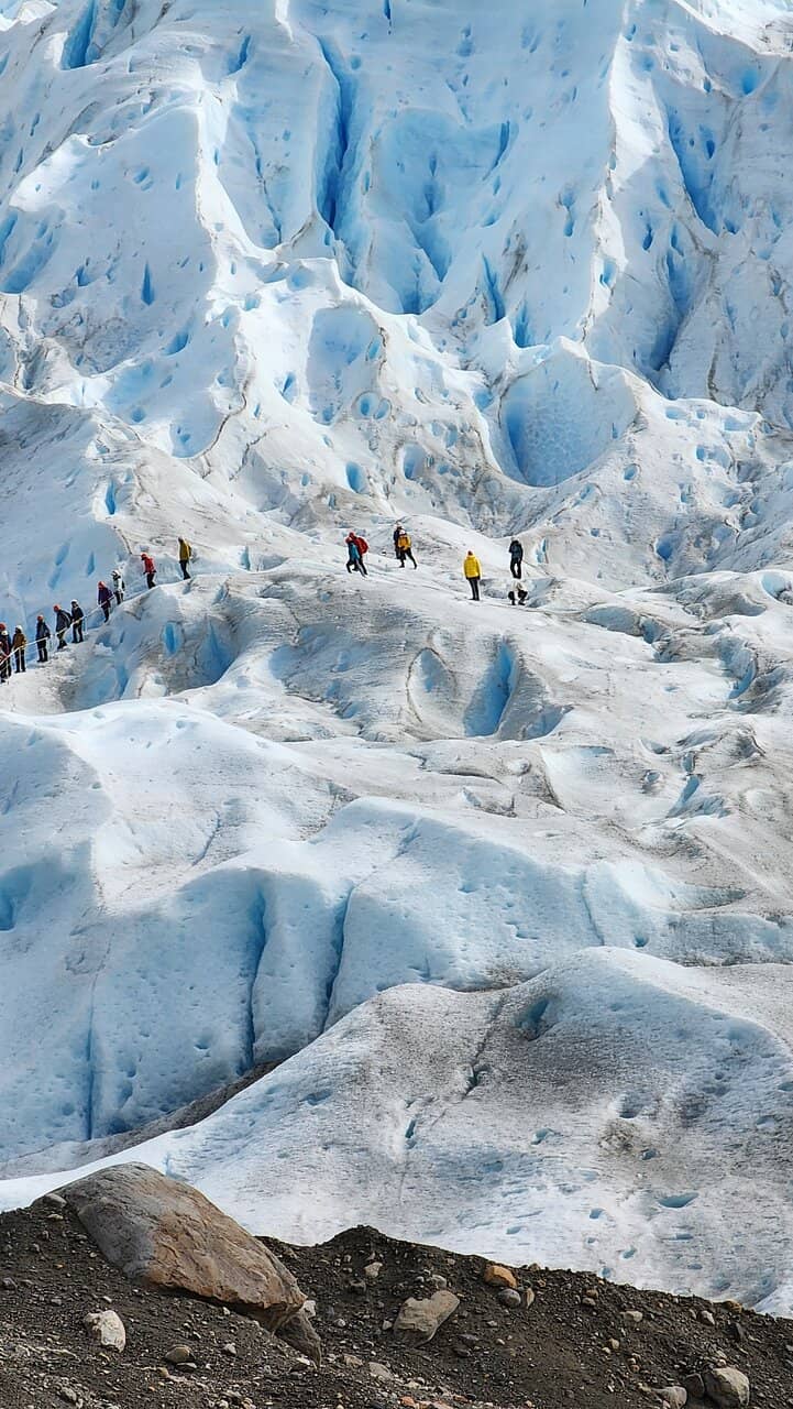 Upsala Glacier Icebergs