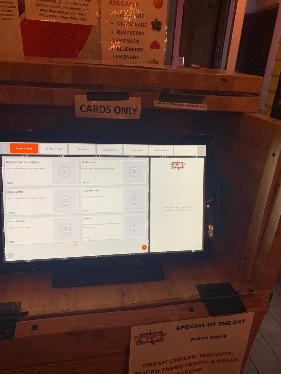 Build-Your-Own Crepe Experience