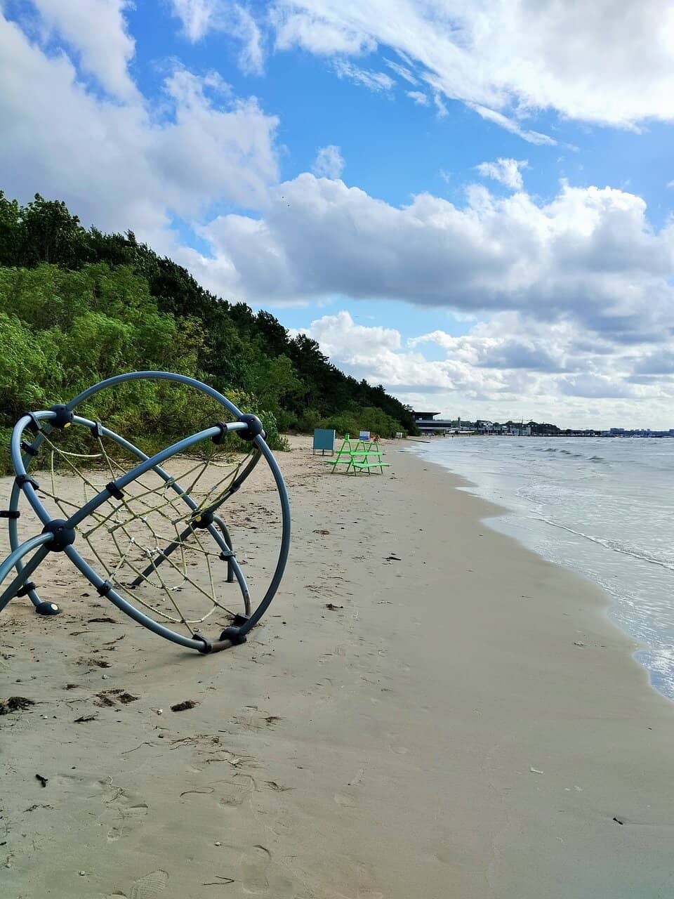 Expansive Sandy Shoreline