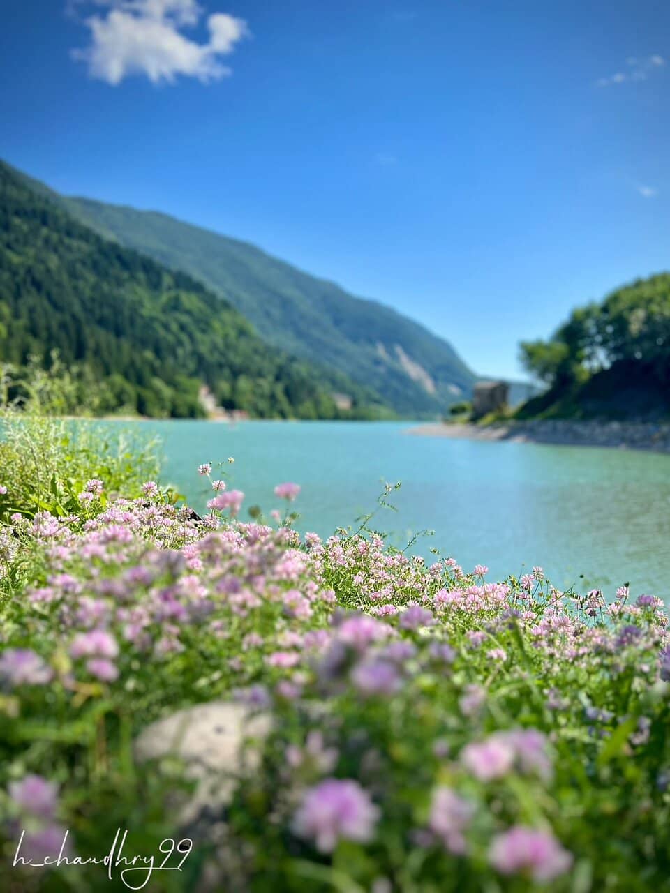 Dolomite Mountain Backdrop