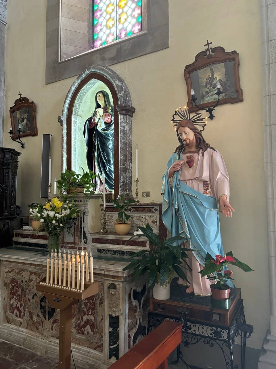 Intricate Marble Altars