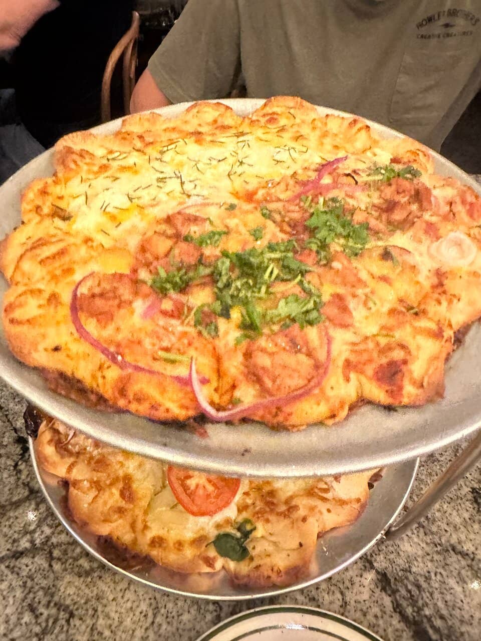 Creative Slate-Stone Pizzas