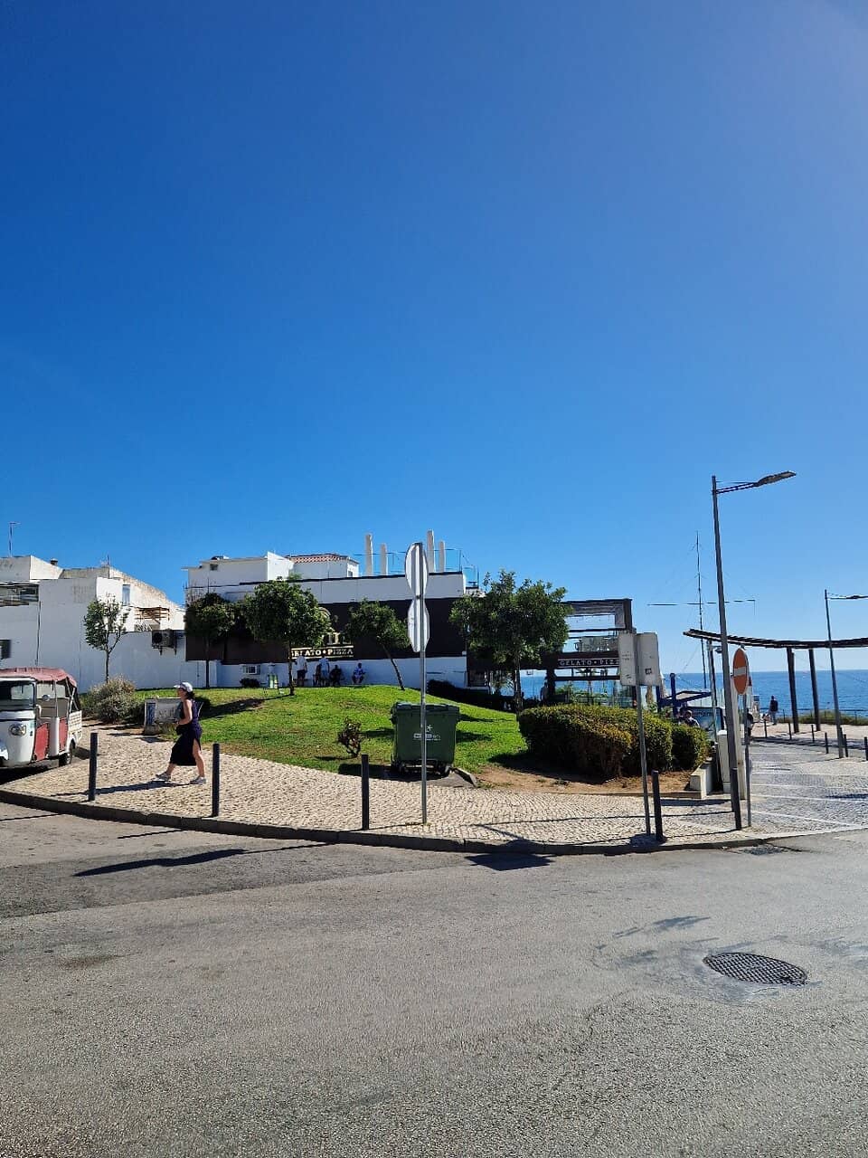 Beach Access via Escalator