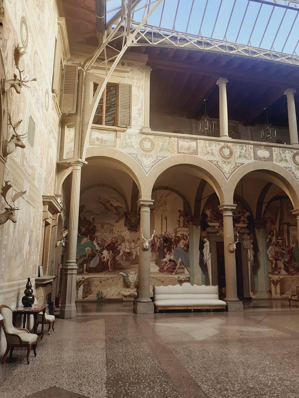The Frescoed Courtyard