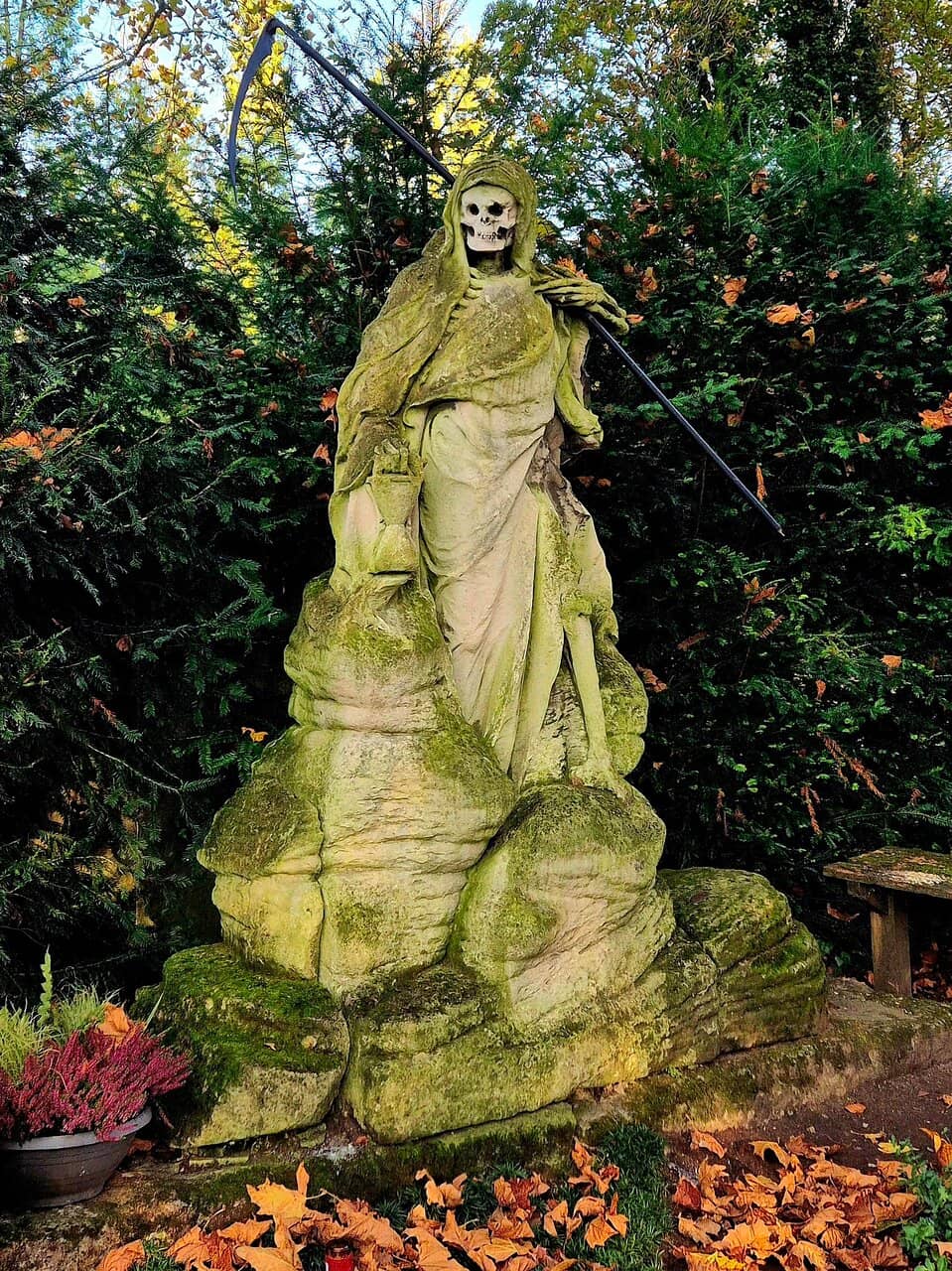 The Grim Reaper Statue