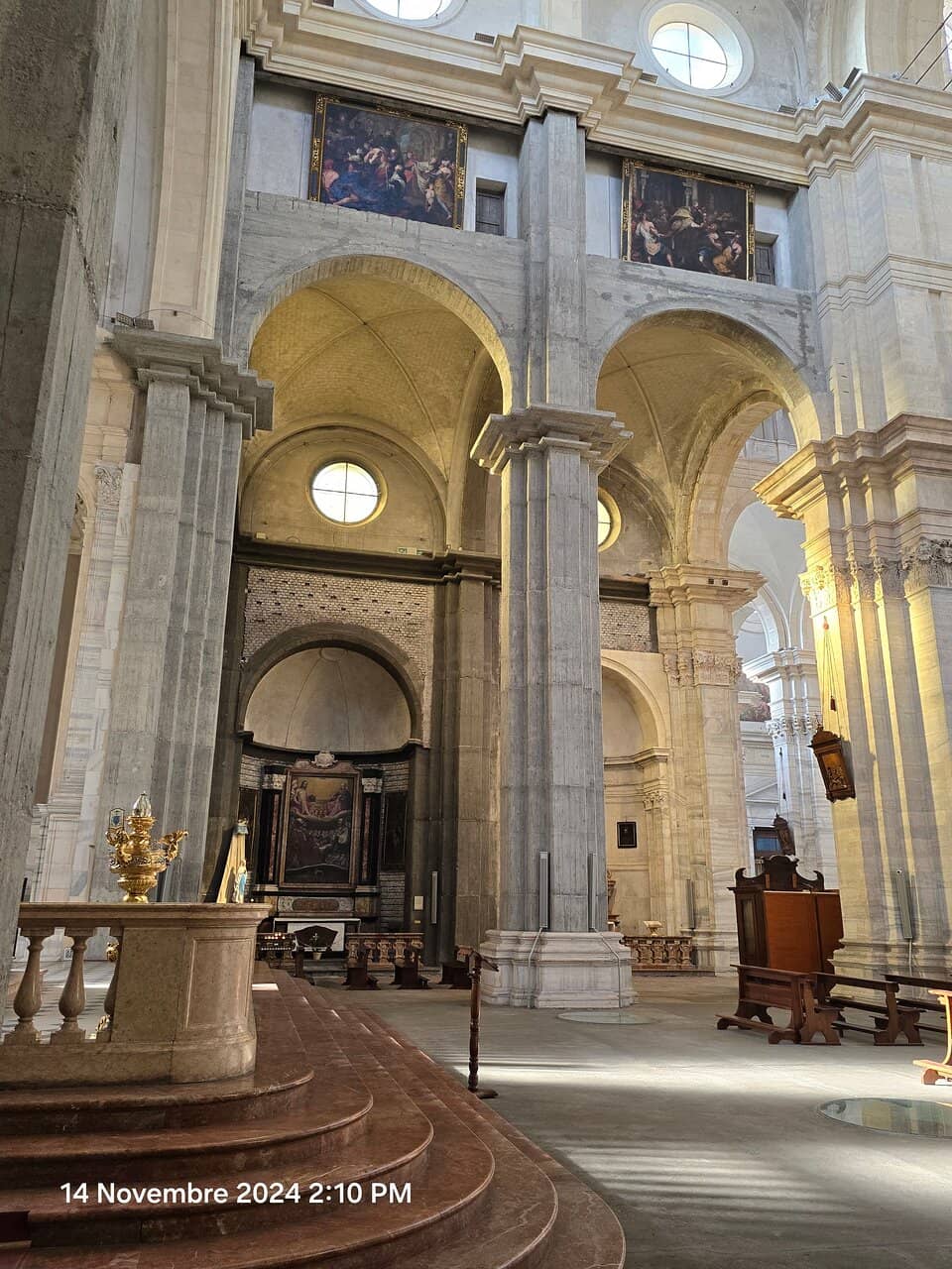 Massive Interior Columns