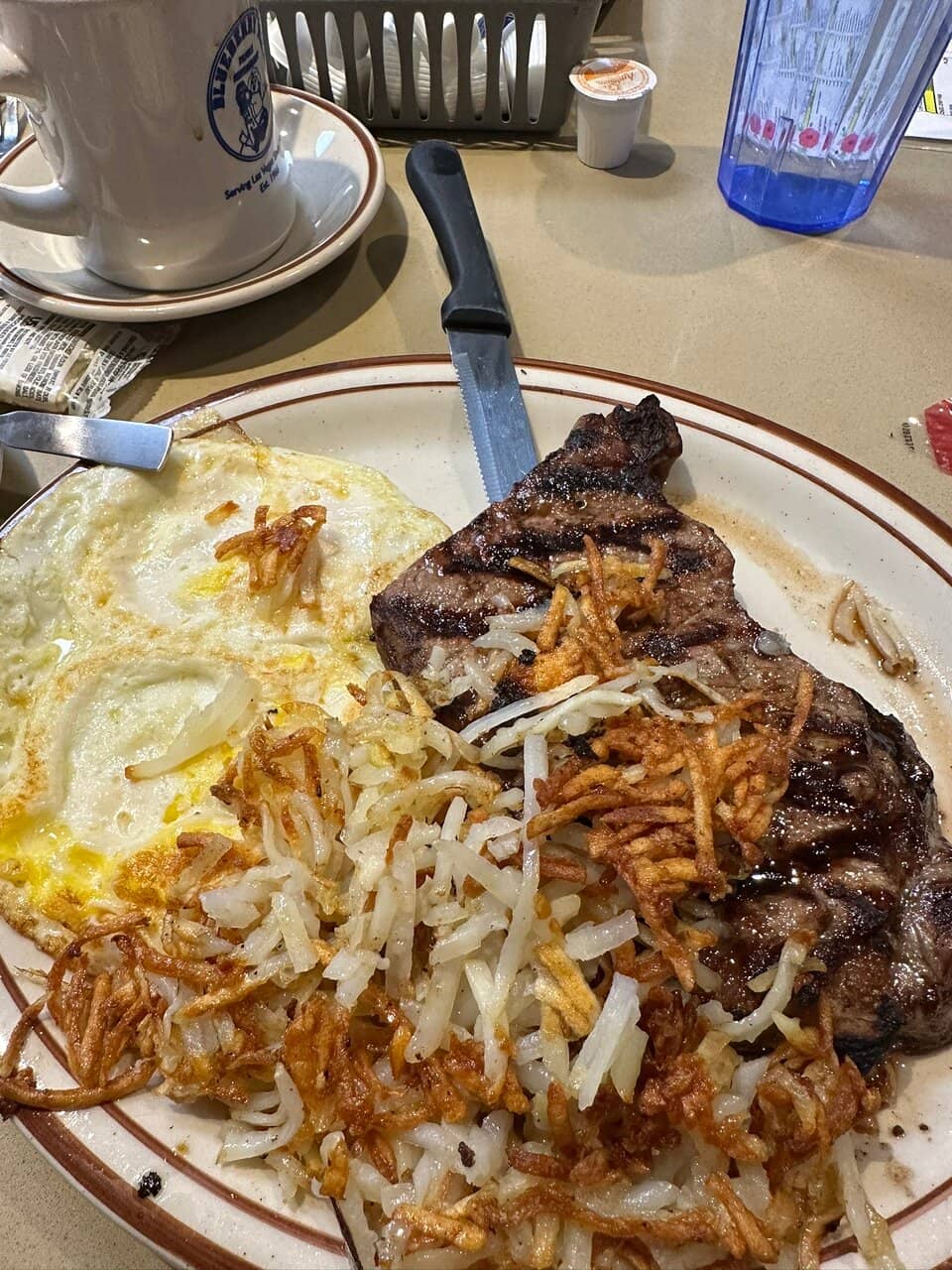 Country Fried Steak & Eggs
