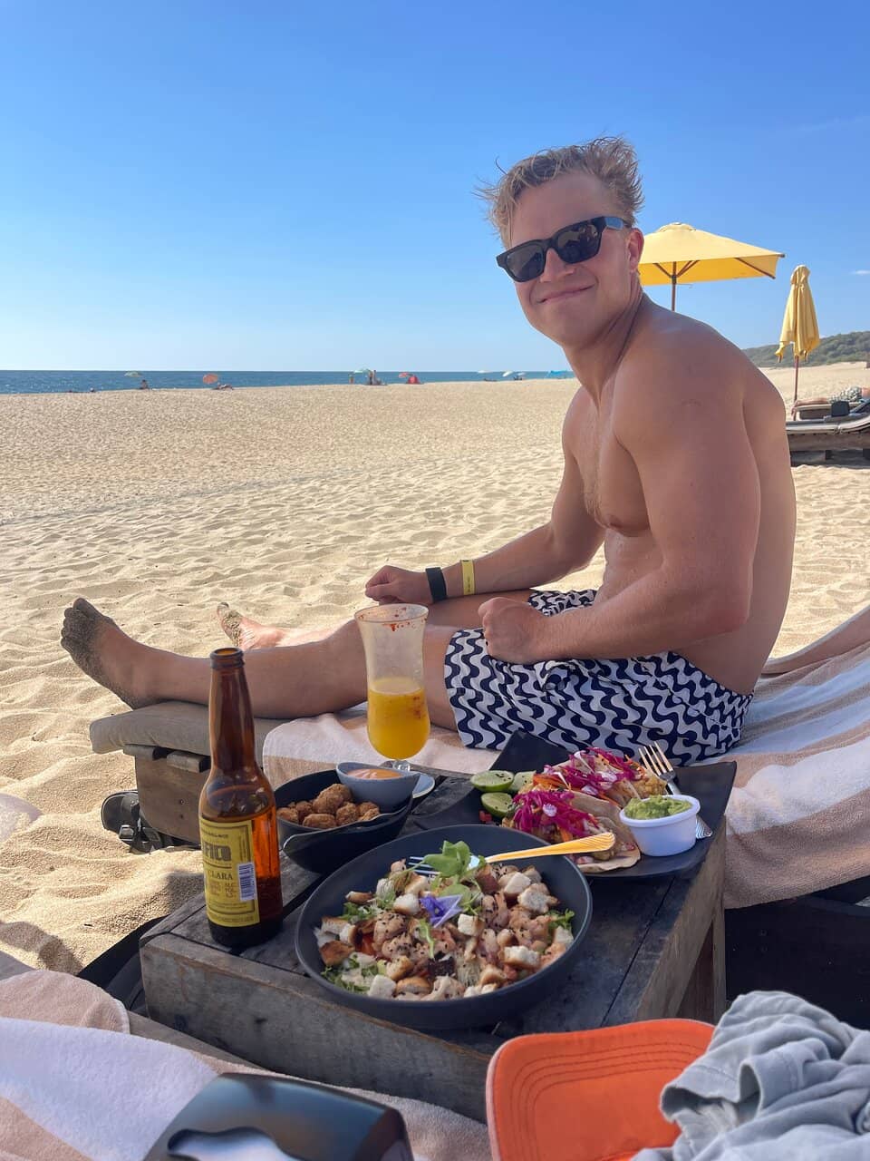 Beach Club Relaxation