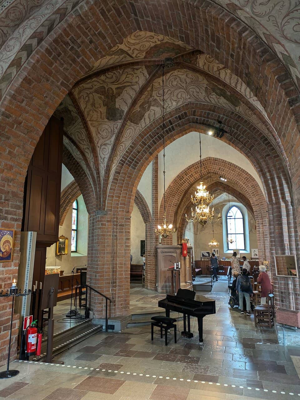 Intricate Ceiling Paintings