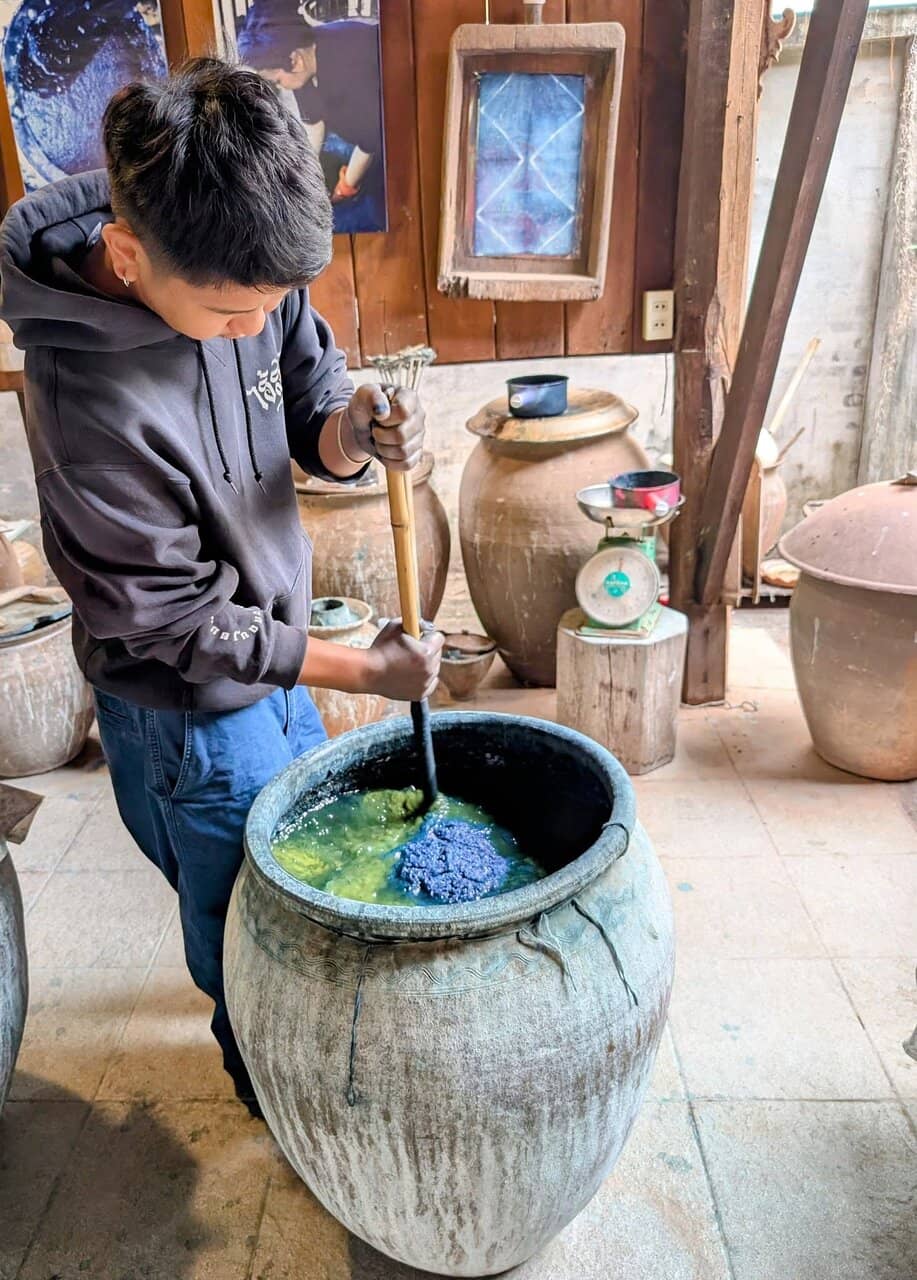 Silk Production & Dyeing