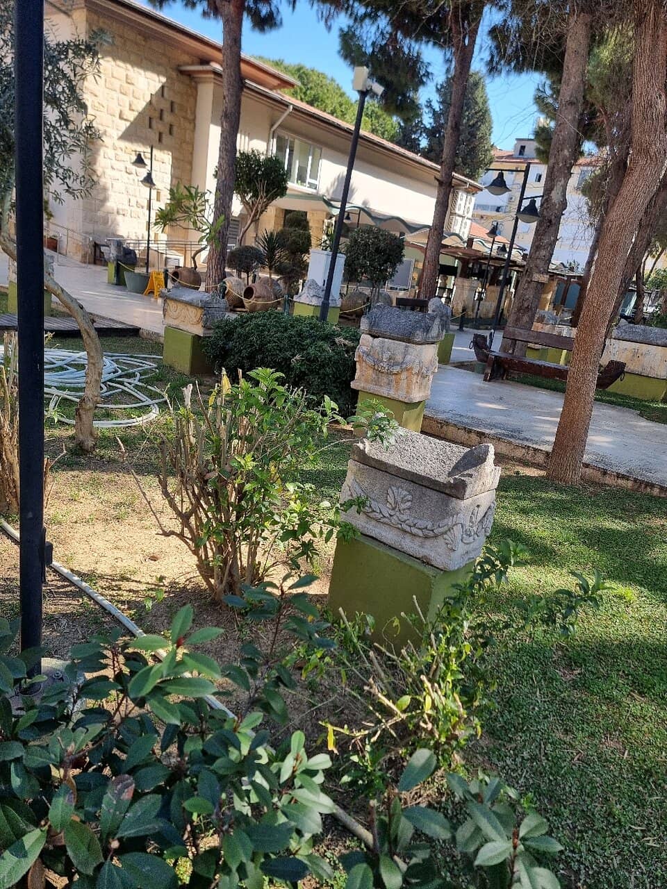 Outdoor Stone Artifacts