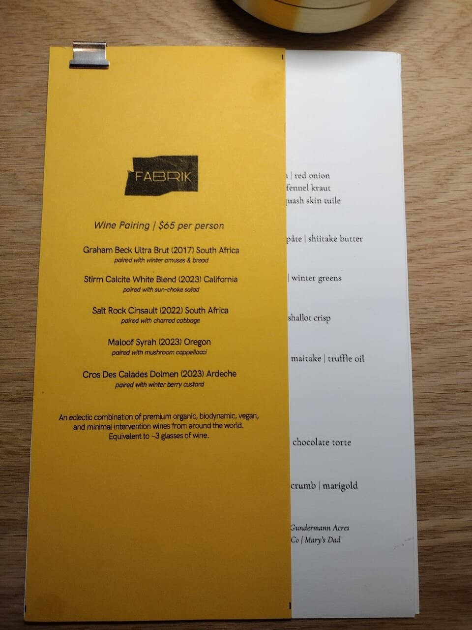 Intimate & Serene Atmosphere