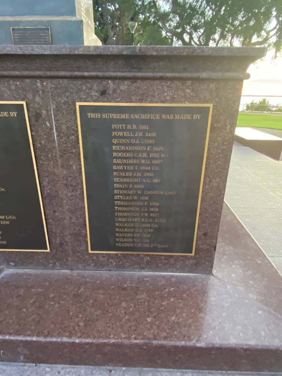 The Cenotaph Memorial
