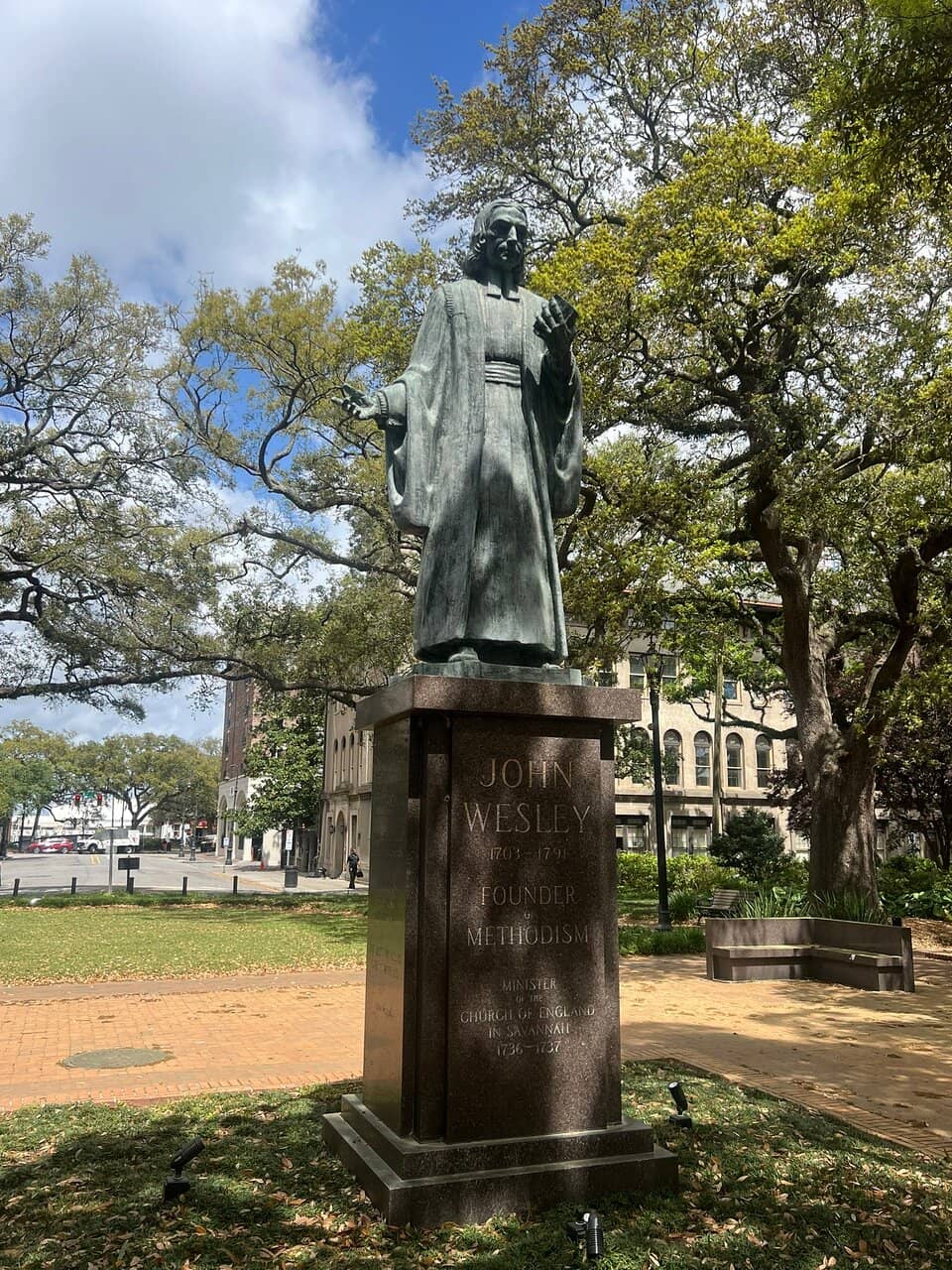 John Wesley Statue