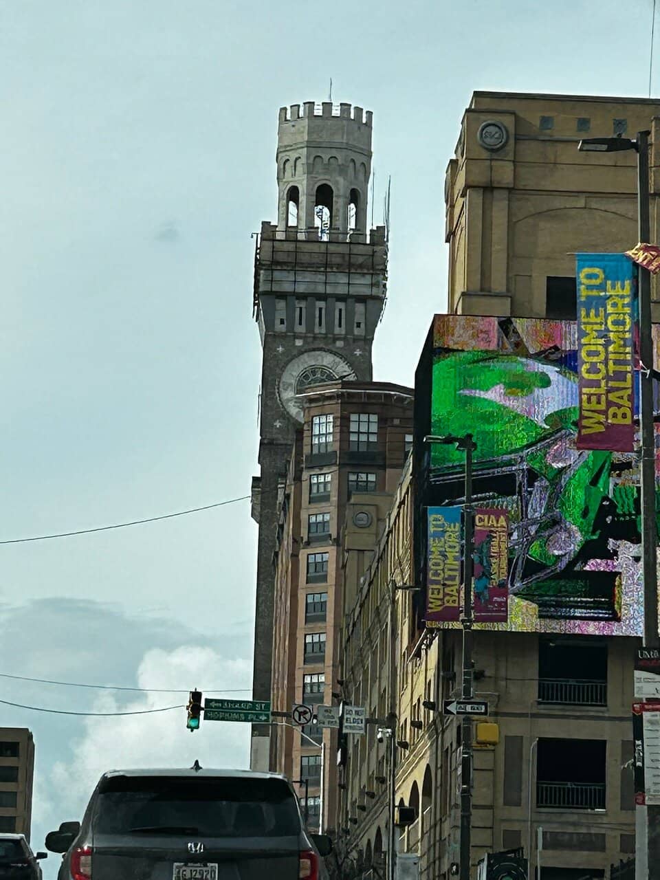 The Giant Four-Faced Clock