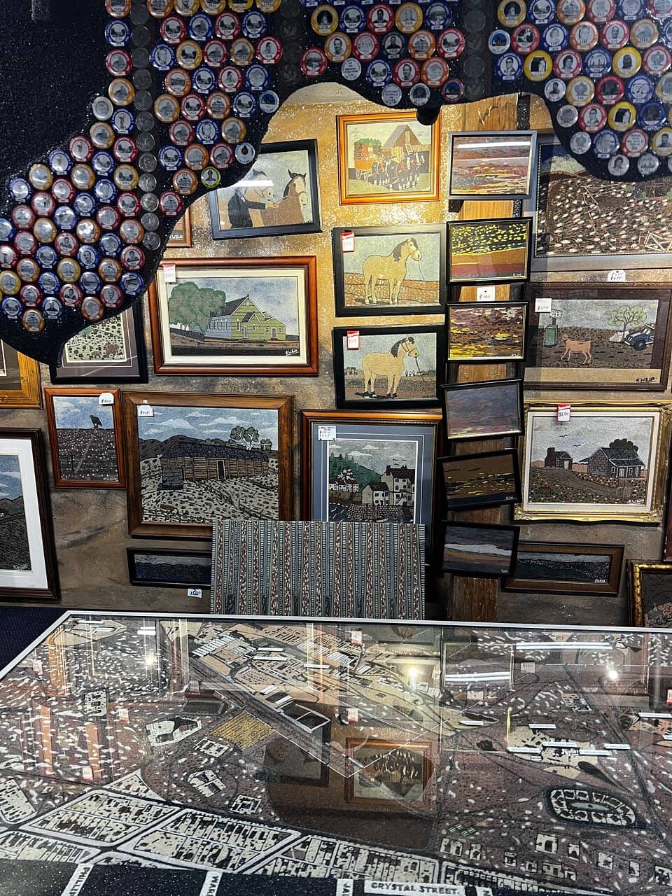 Largest Mineral Art Collection