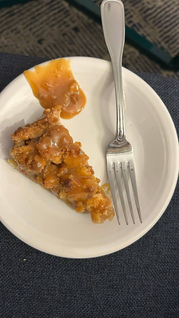 Boysenberry Apple Crumble