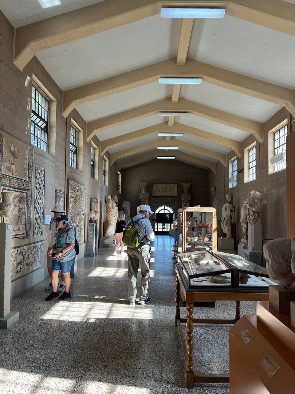 Roman Statues and Mosaics