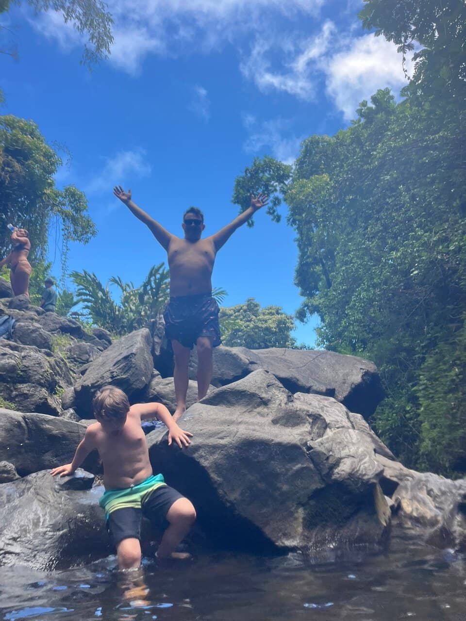 Waioka Pond's Emerald Waters