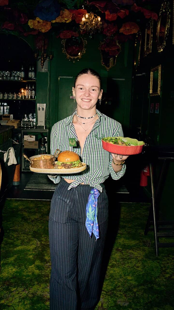 Salade de chèvre chaud