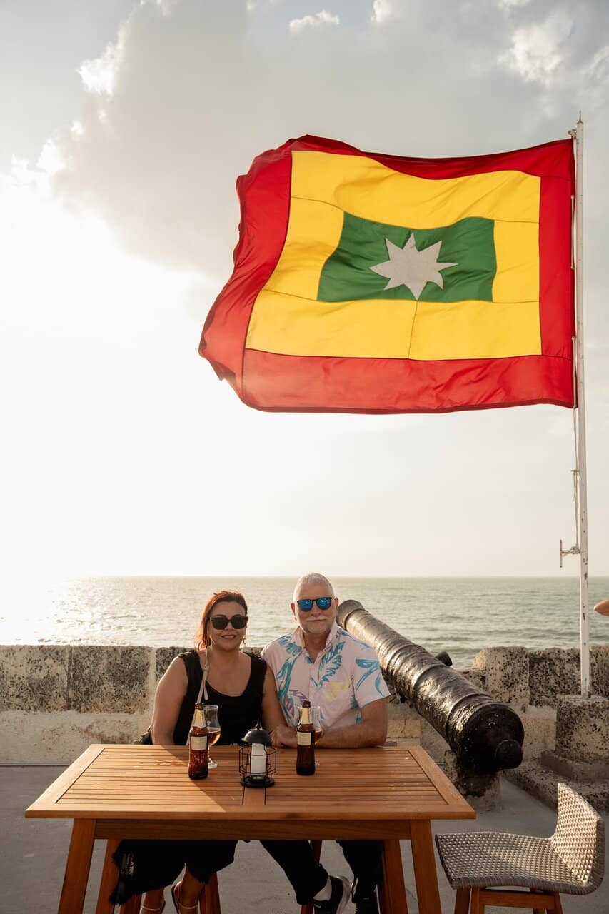 Sunset Over the Caribbean