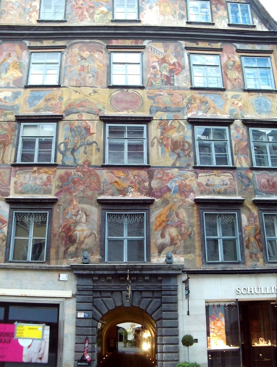 Vibrant Mural Facade