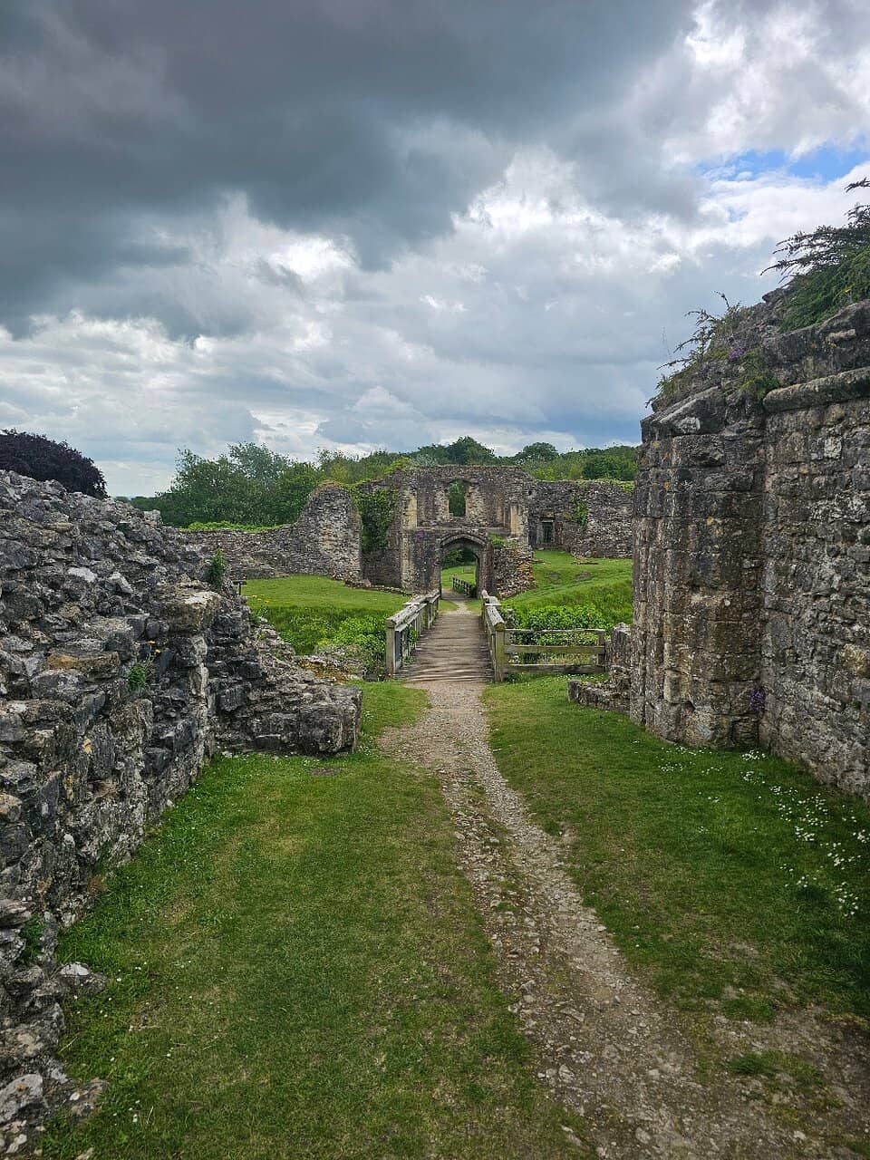 Tudor Mansion Remnants