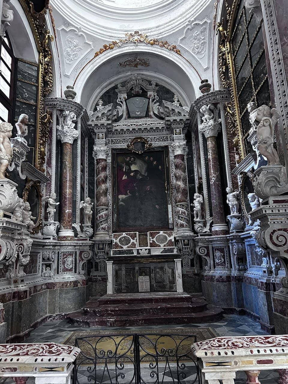 Richly Carved Sacristy