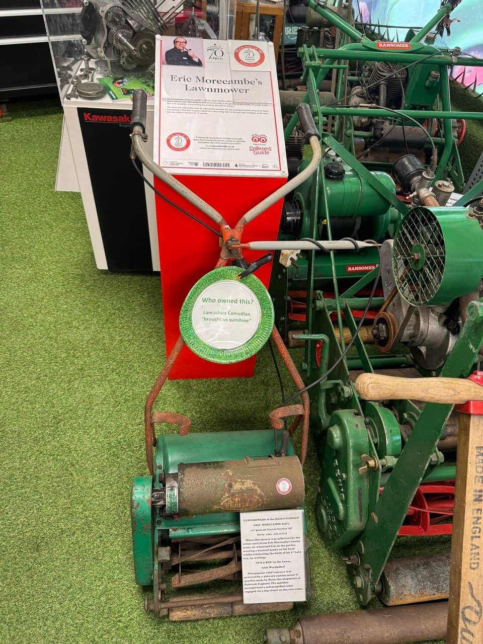 Brian May's Lawnmower