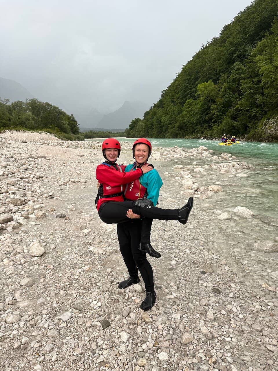 Canyoning in Sušec