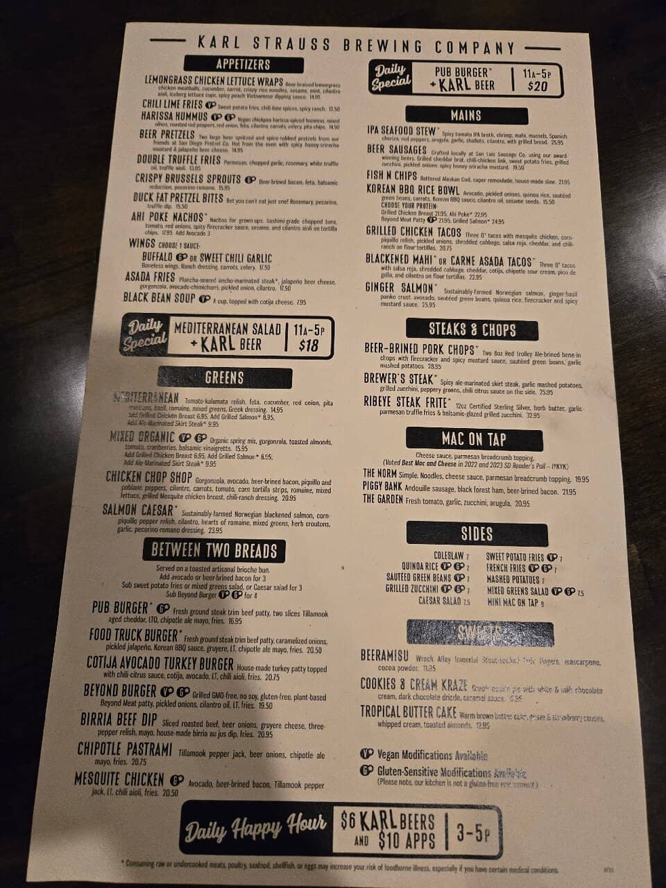 Exceptional Service & Beer Pairings