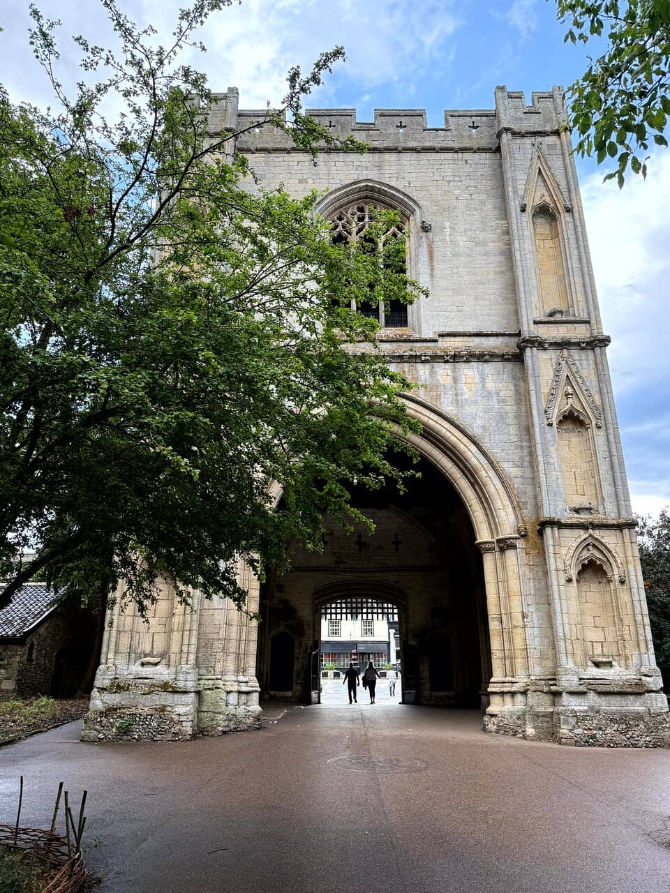 Historic Hyde Abbey Remnants
