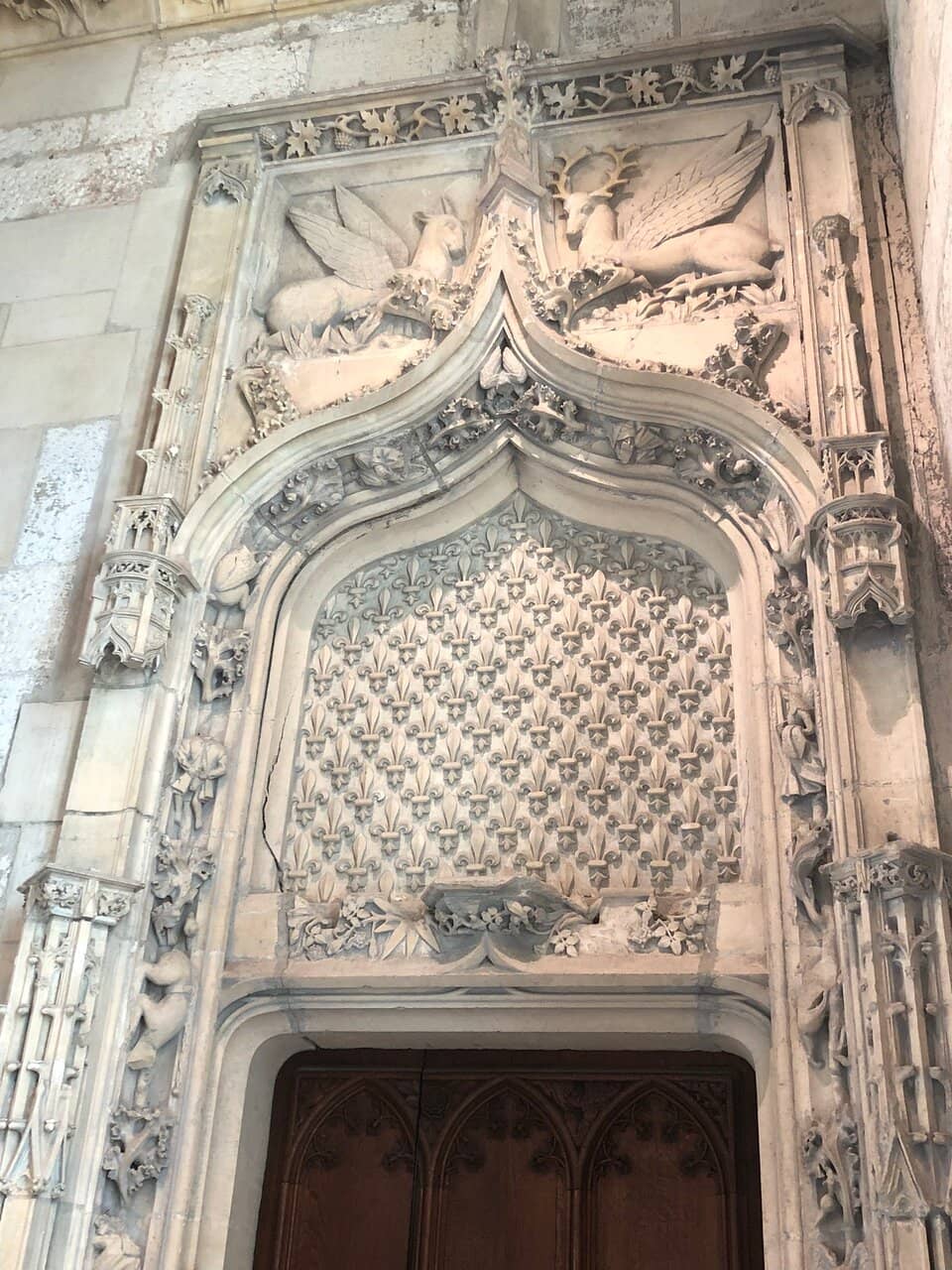 Intricate Carvings and Wooden Ceilings