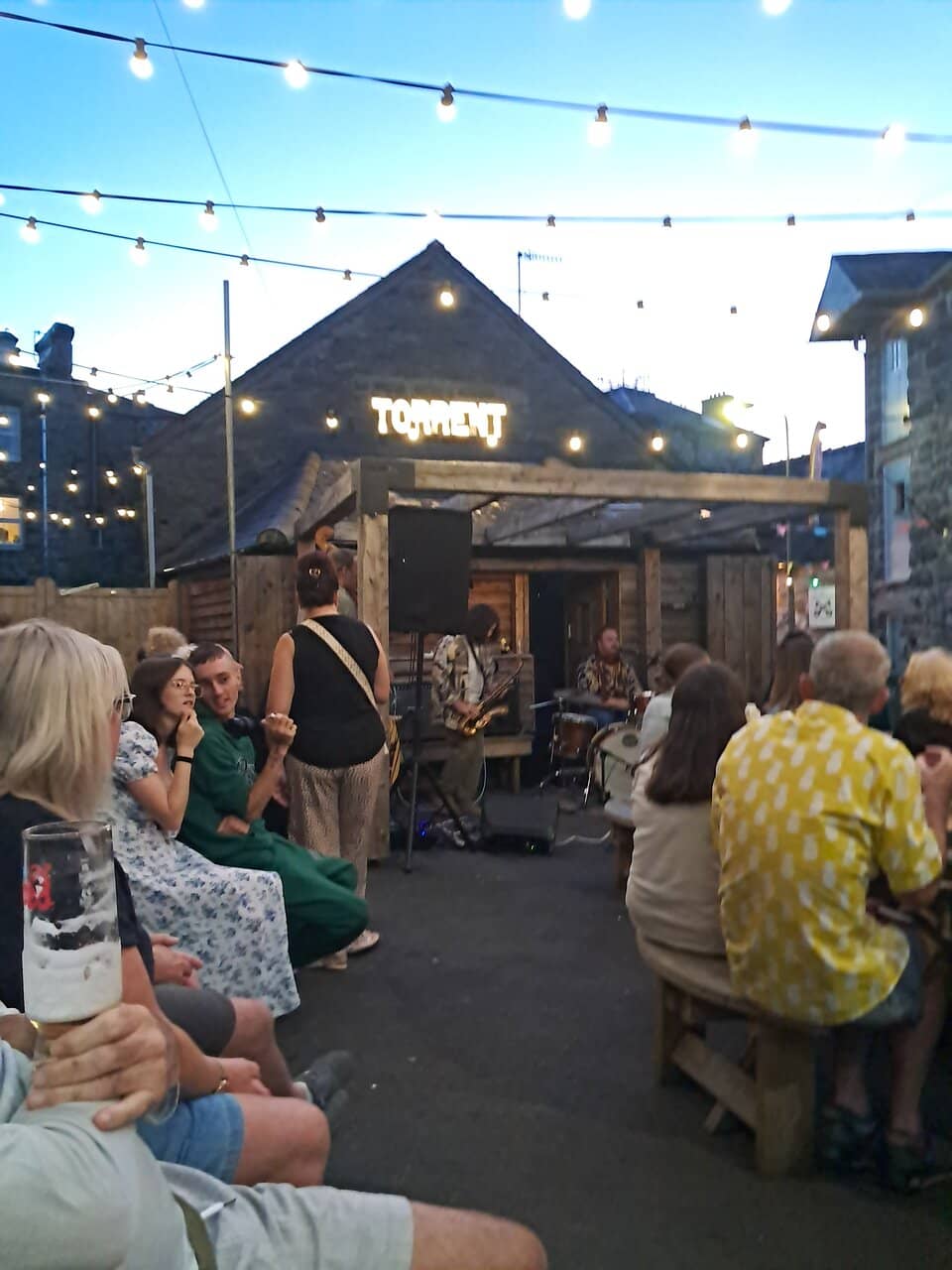 Dog-Friendly Ambiance with Outdoor Seating