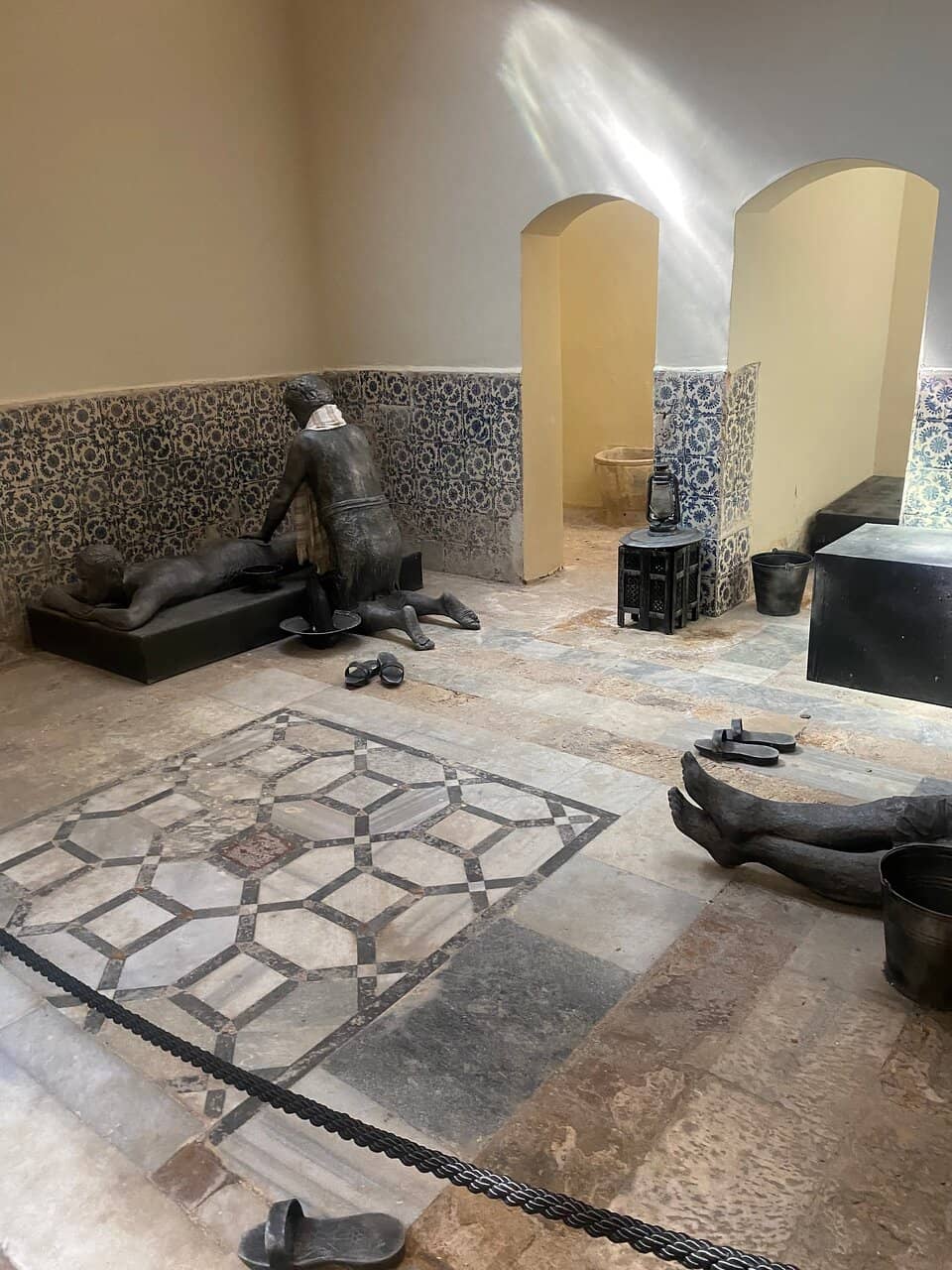 Restored Bathhouse Rooms