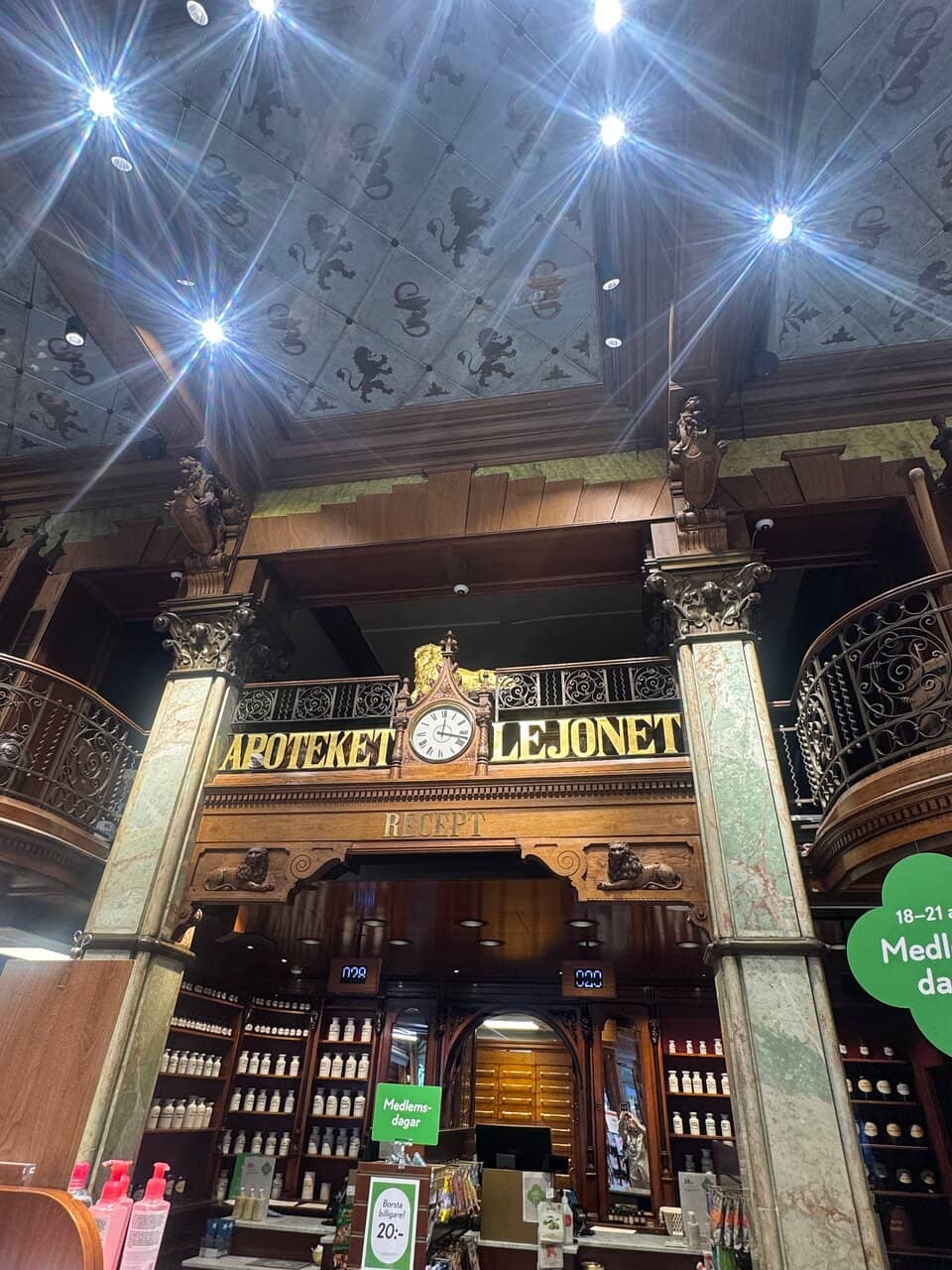 Vintage Pharmacy Interior