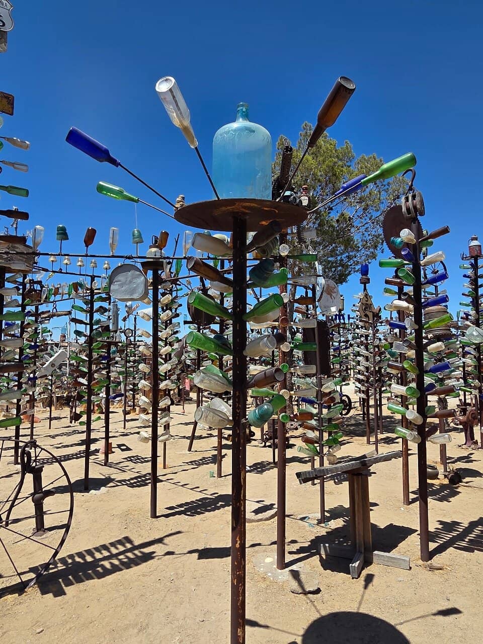 Artistic Bottle Sculptures
