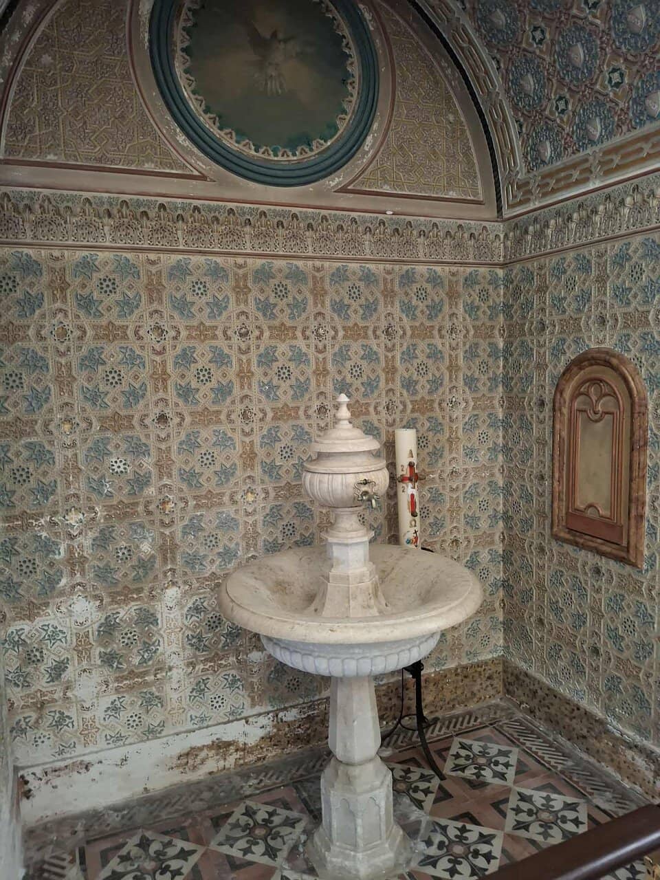 Jacaranda-Framed Facade