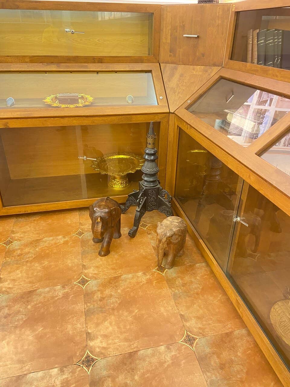 Inside the Stupa