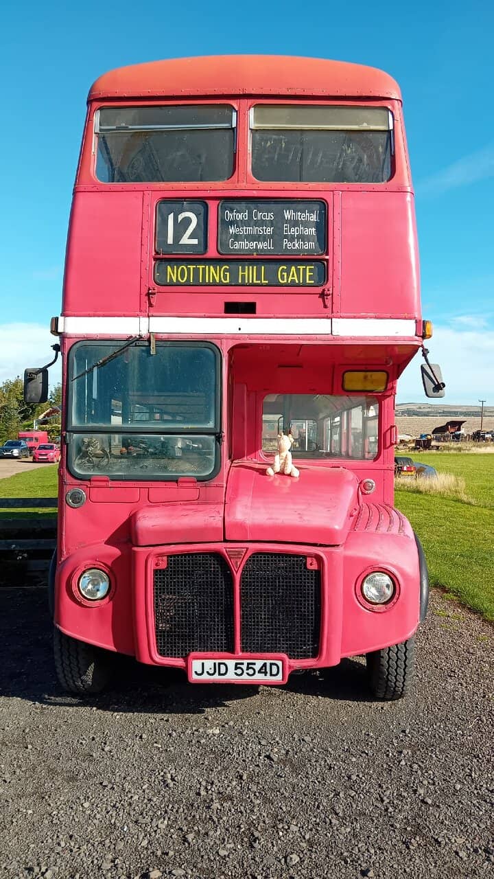 Vintage Double-Decker Cafe